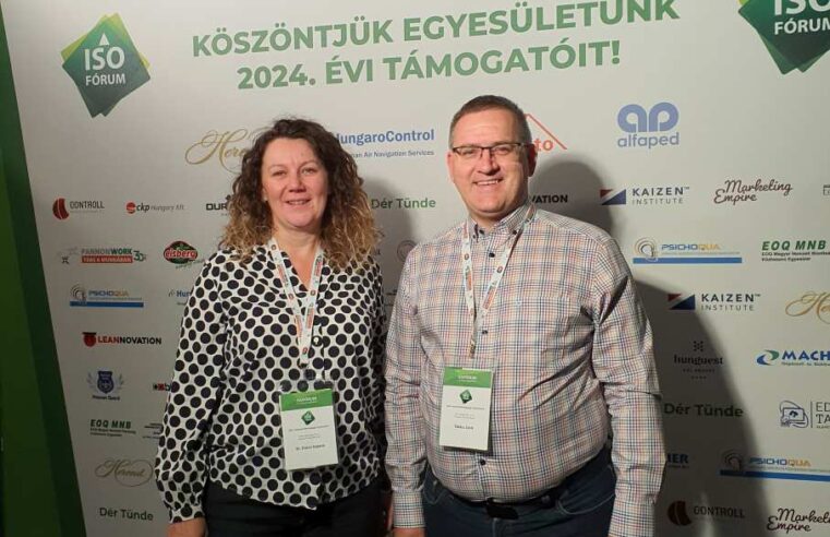 ISO vs. ESG?  A Nemzeti Minőségügyi Konferencia fenntarthatósági kerekasztalban vettünk részt