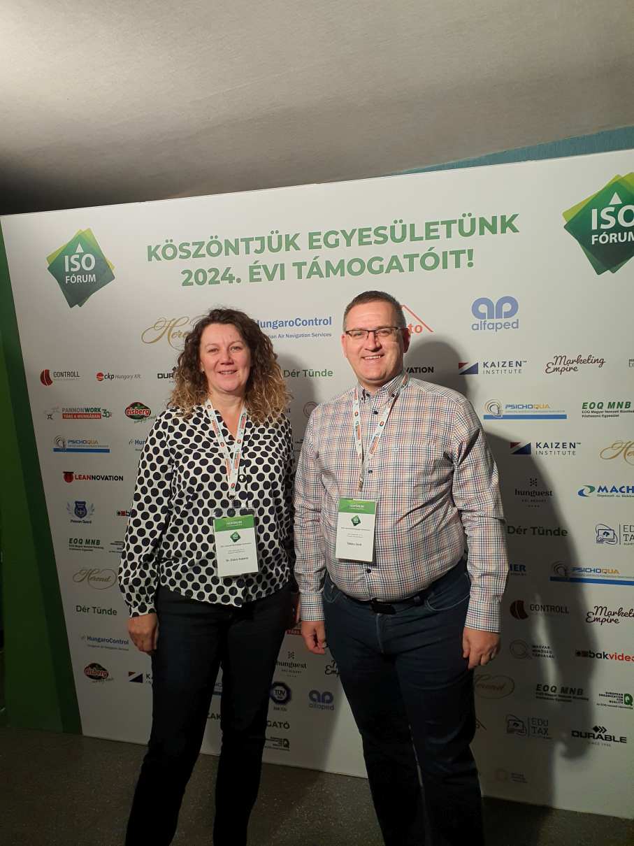ISO vs. ESG?  A Nemzeti Minőségügyi Konferencia fenntarthatósági kerekasztalban vettünk részt